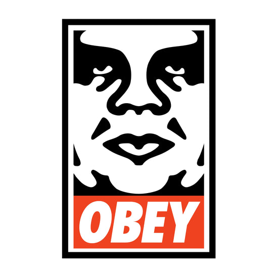 Shepard Fairey: OBEY ICON Signed Offset Lithograph