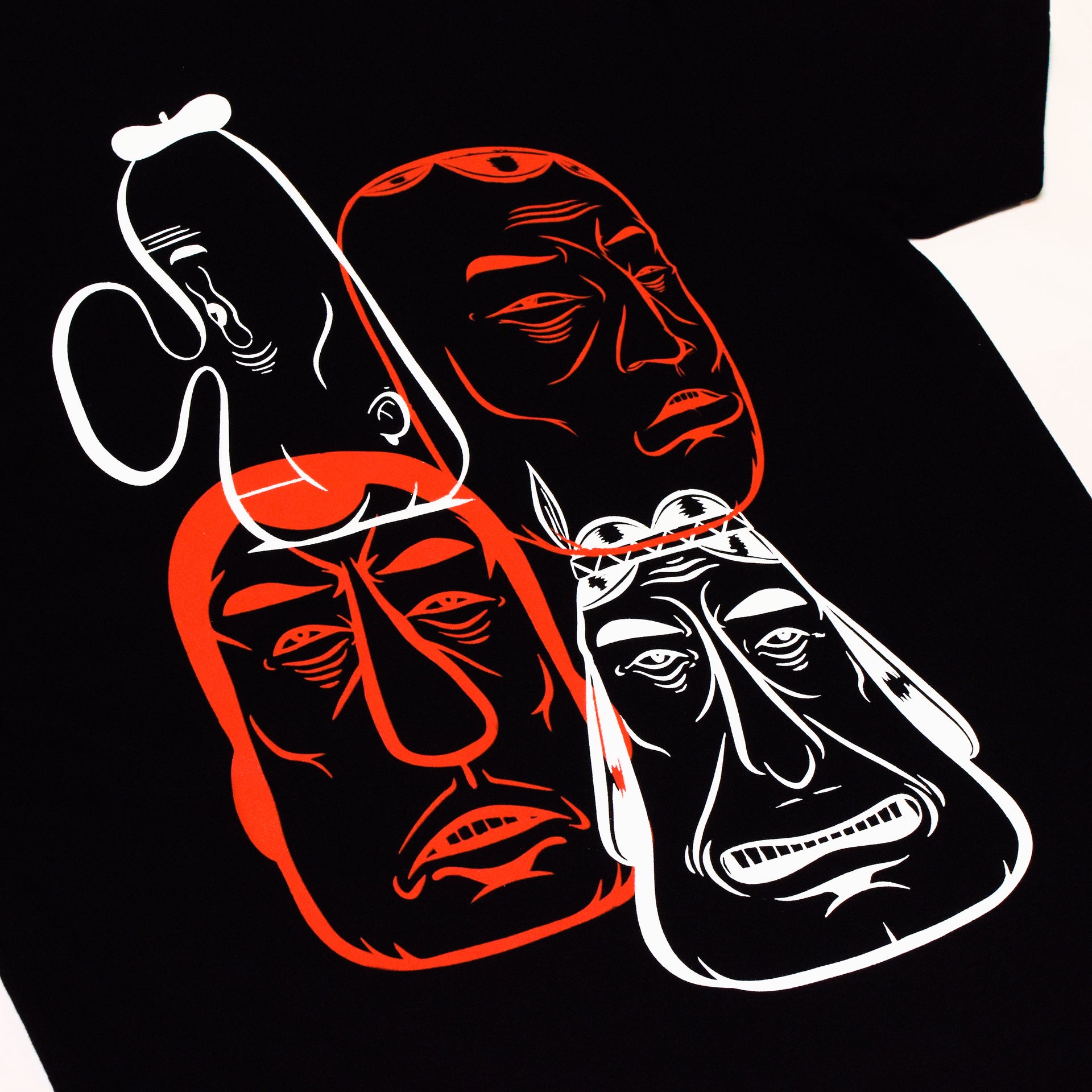 Barry McGee x BEYOND THE STREETS: Black Tee