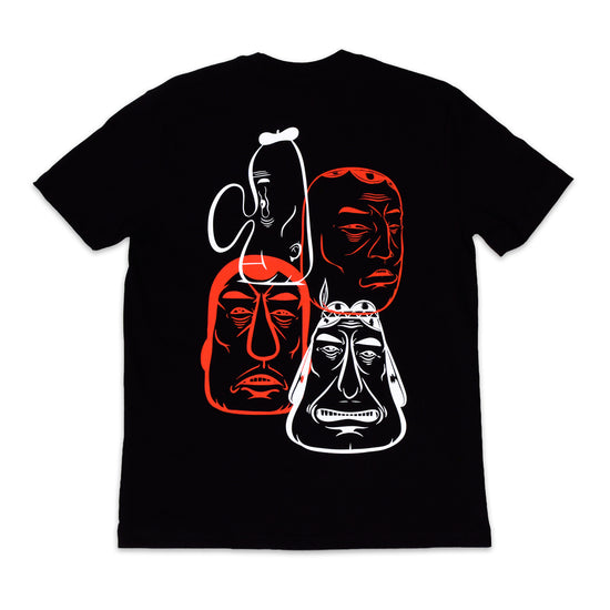 Barry McGee x BEYOND THE STREETS: Black Tee
