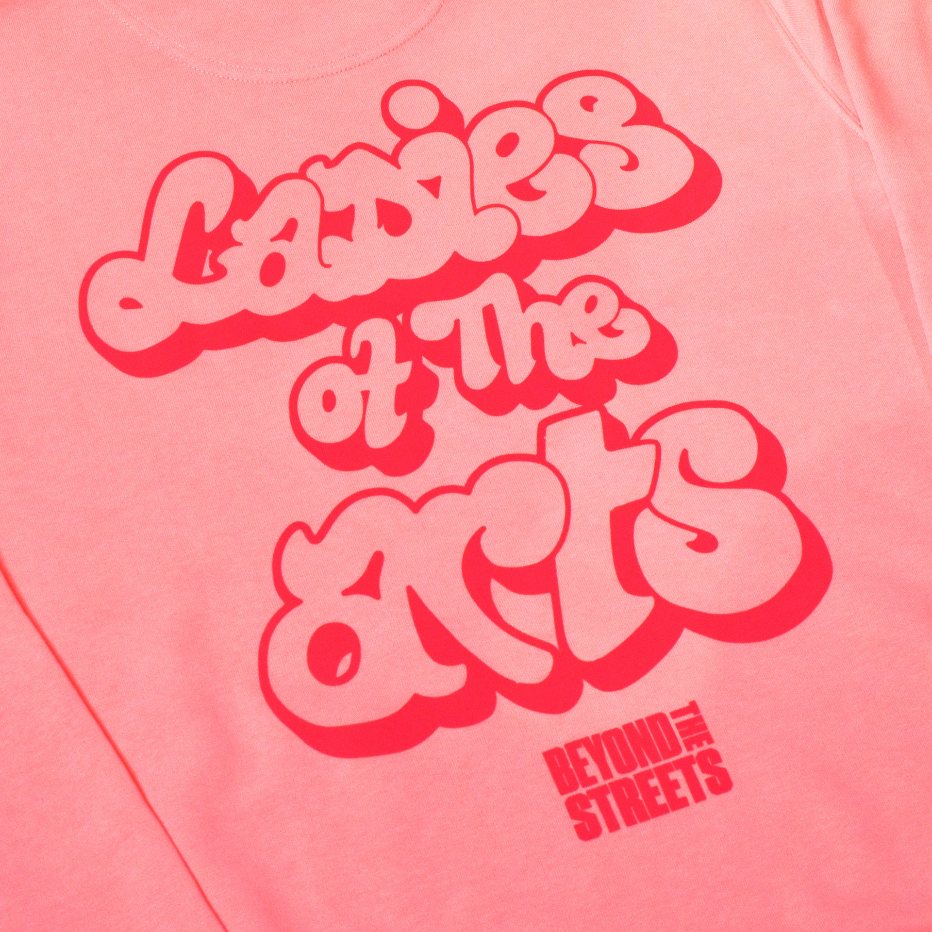 LADY PINK x BEYOND THE STREETS: Ladies of The Arts Crewneck (Pink)