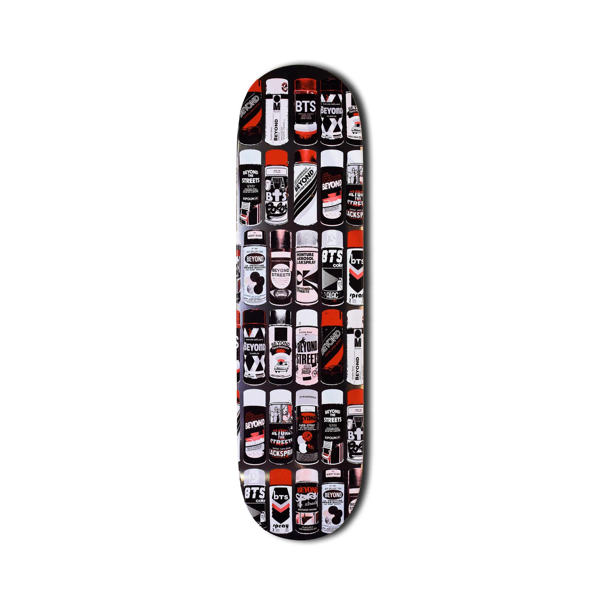 BEYOND THE STREETS: Spray Cans Skate Deck