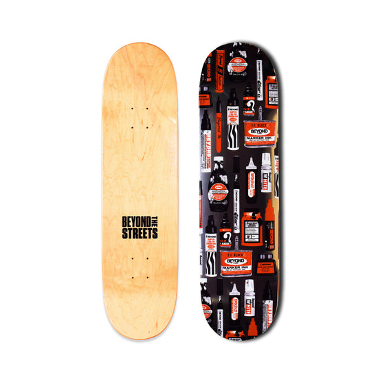 BEYOND THE STREETS: Marker Skate Deck