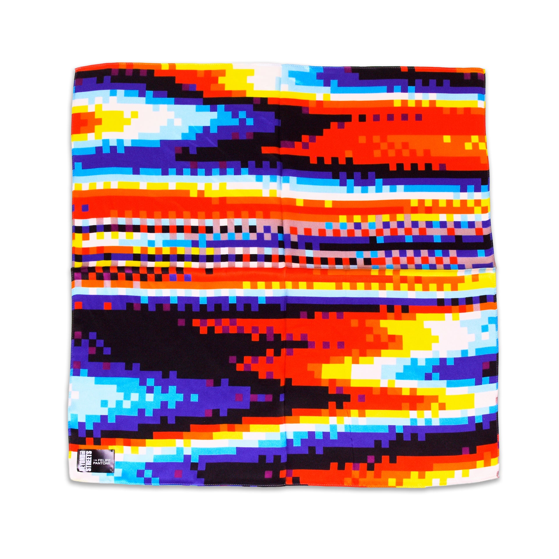 Felipe Pantone x BEYOND THE STREETS: Seidenschal
