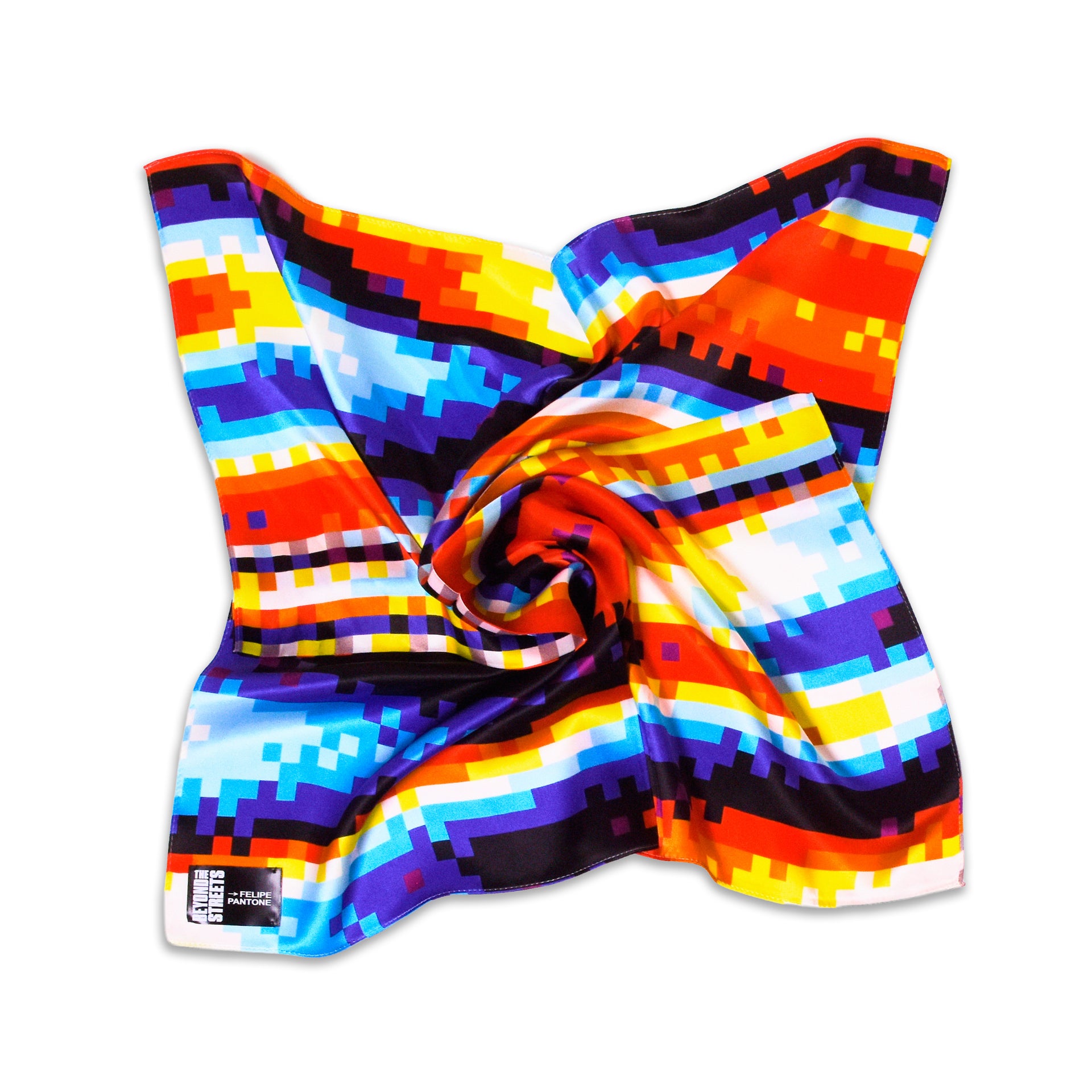 Felipe Pantone x BEYOND THE STREETS: Seidenschal