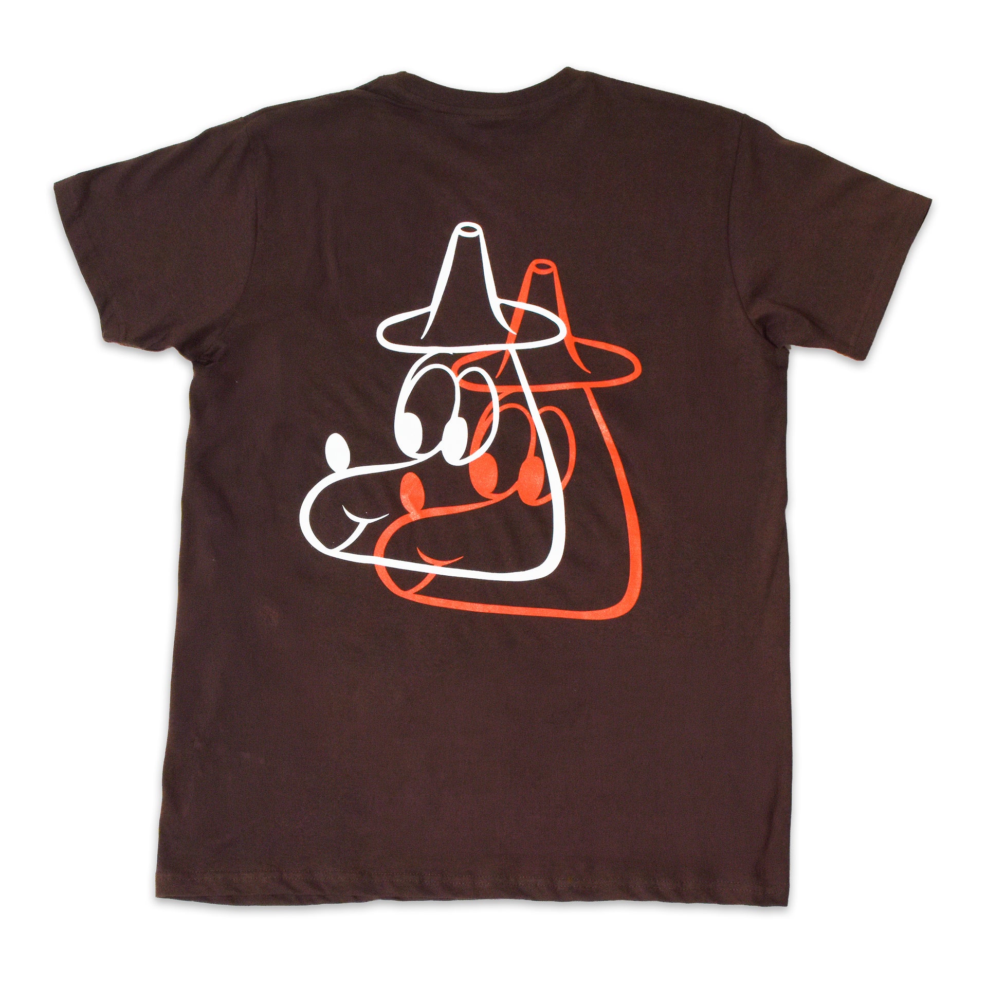 Barry McGee x BEYOND THE STREETS: Double Heads (Khaki Brown) Tee
