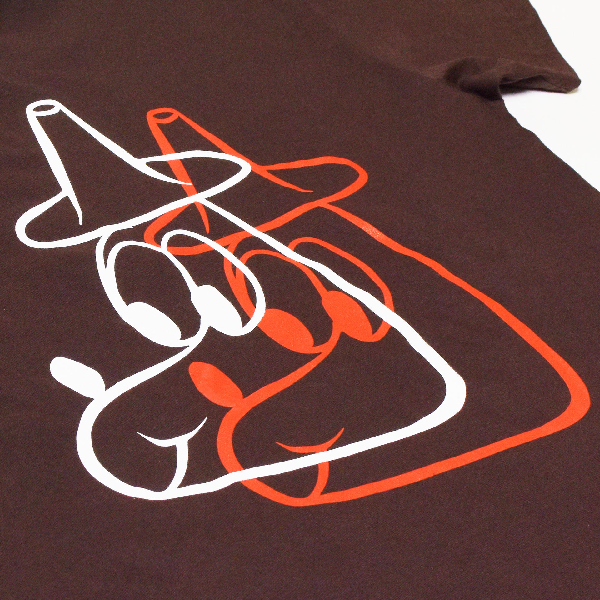 Barry McGee x BEYOND THE STREETS: Double Heads (Khaki Brown) Tee