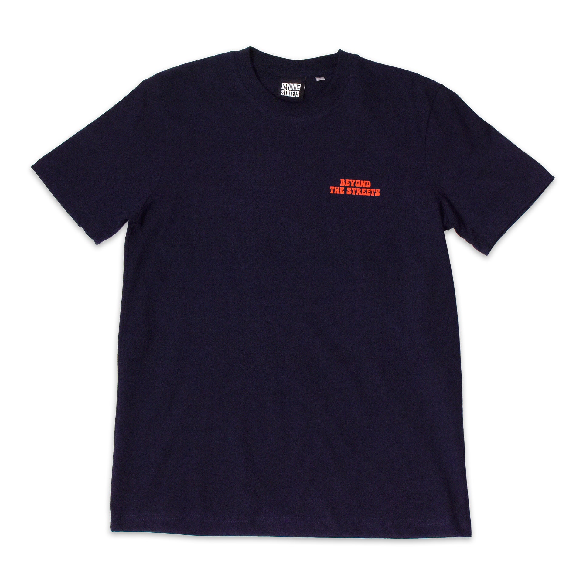 Barry McGee x BEYOND THE STREETS: Paris Tee (Navy Blue)