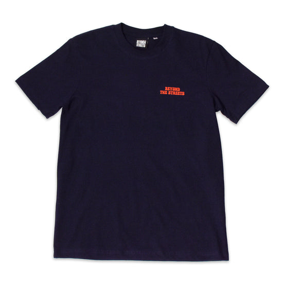 Barry McGee x BEYOND THE STREETS: Paris Tee (Navy Blue)