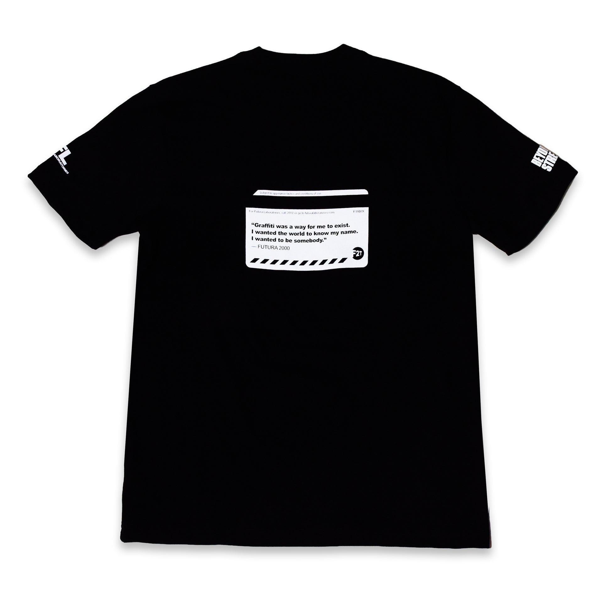FUTURA x BEYOND THE STREETS: Metro Card Tee (Black)