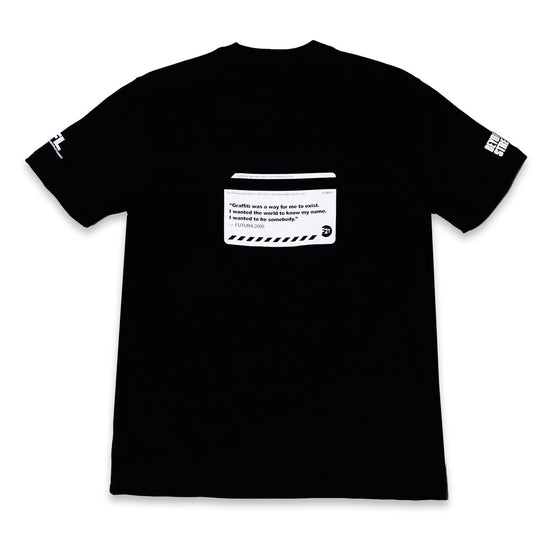 FUTURA x BEYOND THE STREETS: Metro Card Tee (Black)