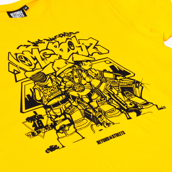TICARET x BEYOND THE STREETS: Home Boyz (Yellow) Tee