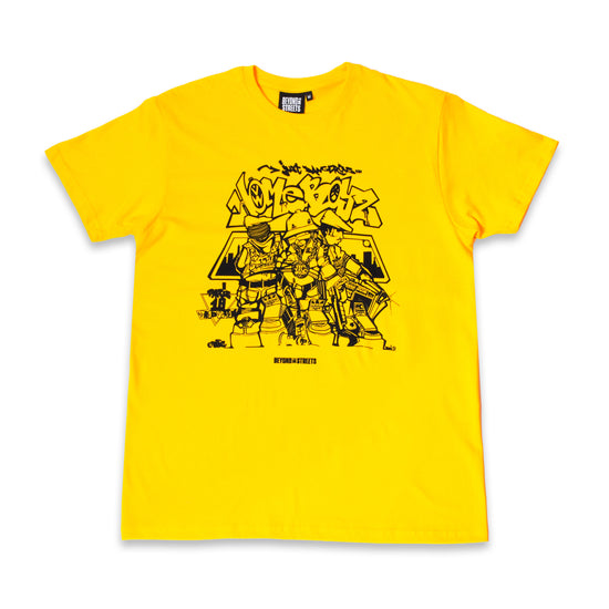 TICARET x BEYOND THE STREETS: Home Boyz (Yellow) Tee