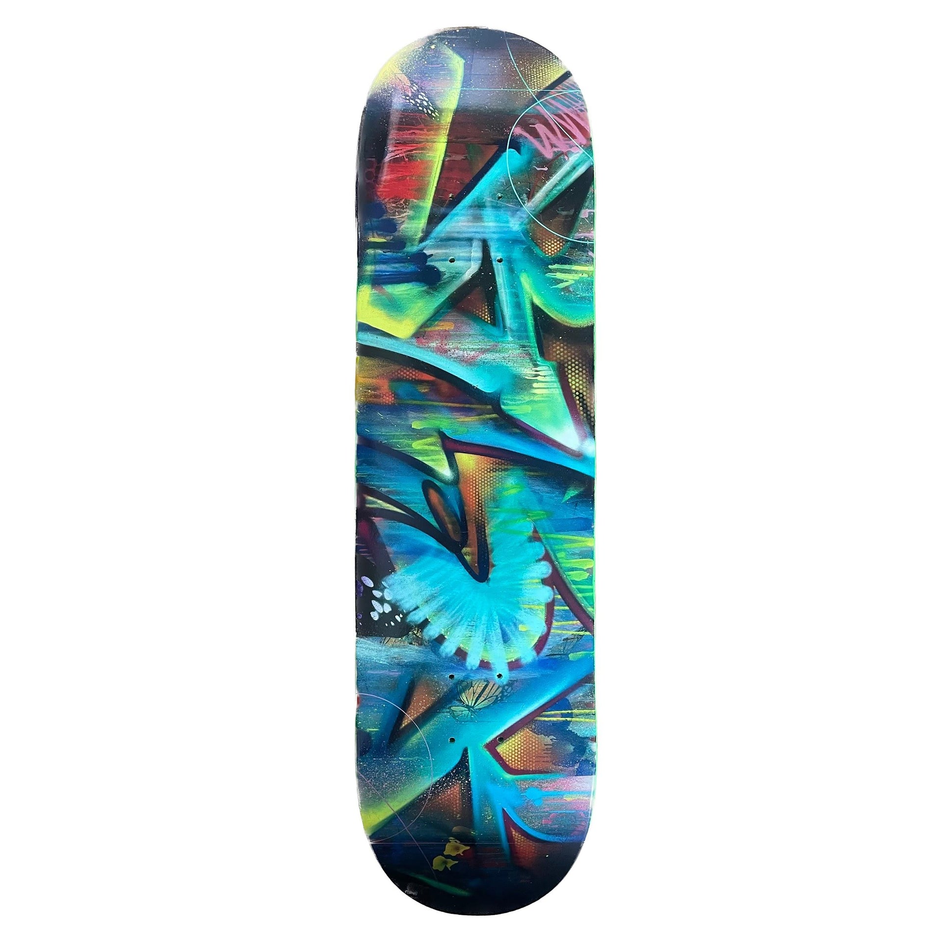 RISK: Graffiti Skate Deck