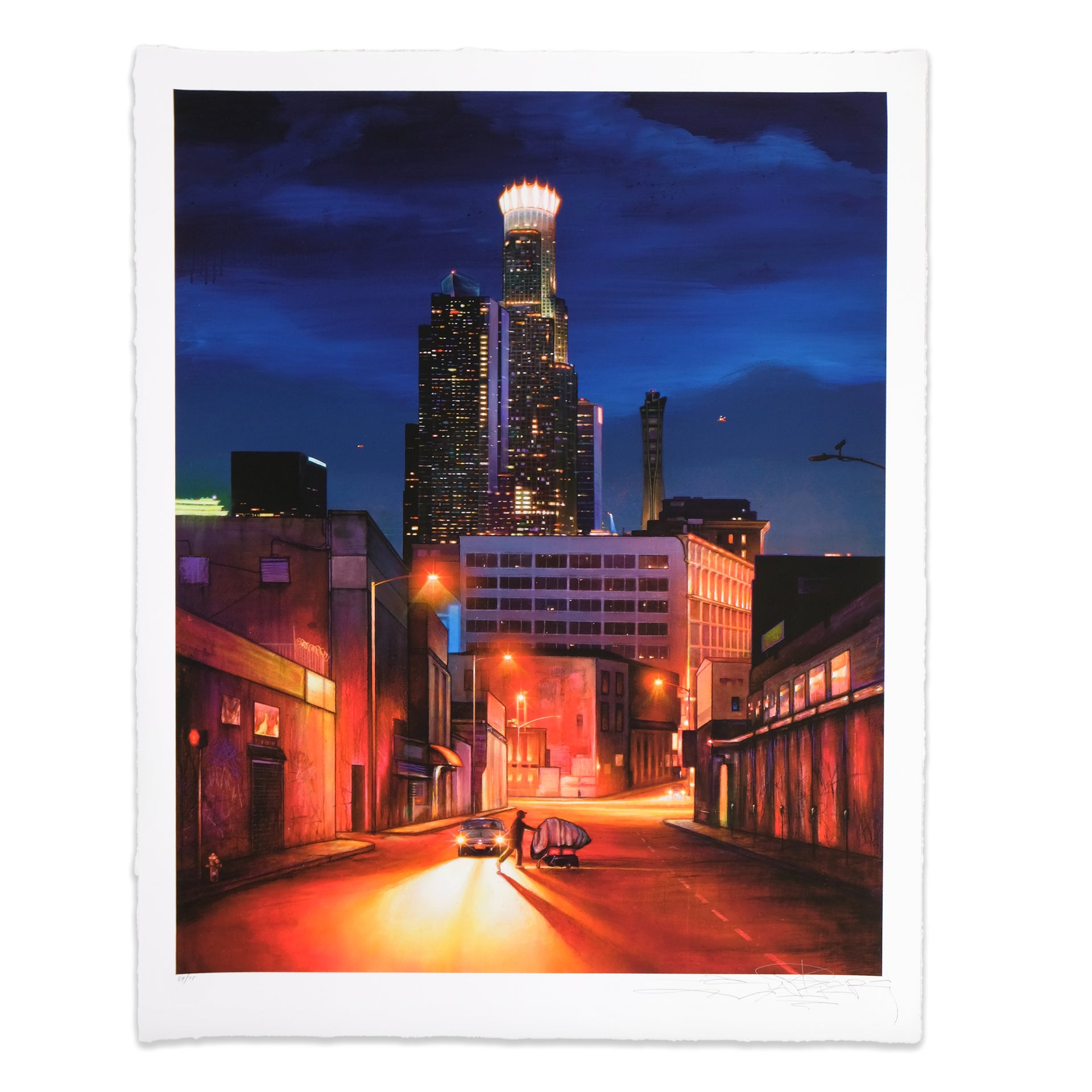 SABER: In The Belly - City of Lost Angelz Print