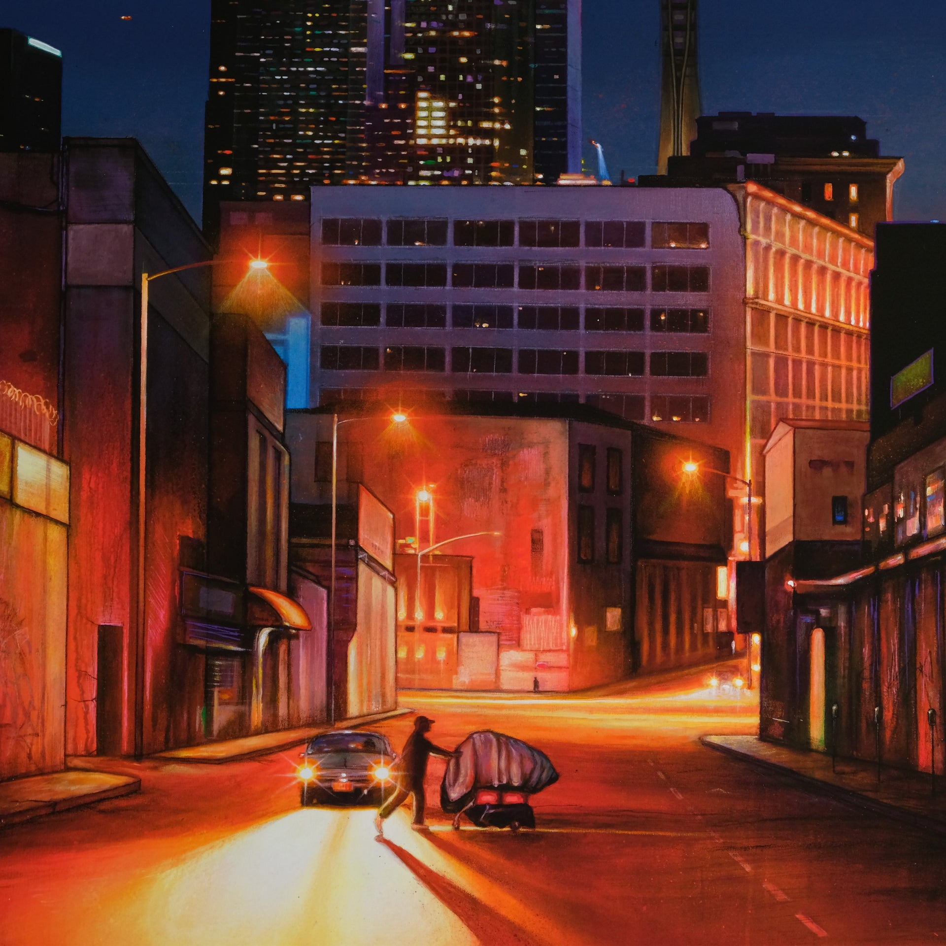 SABER: In The Belly - City of Lost Angelz Print