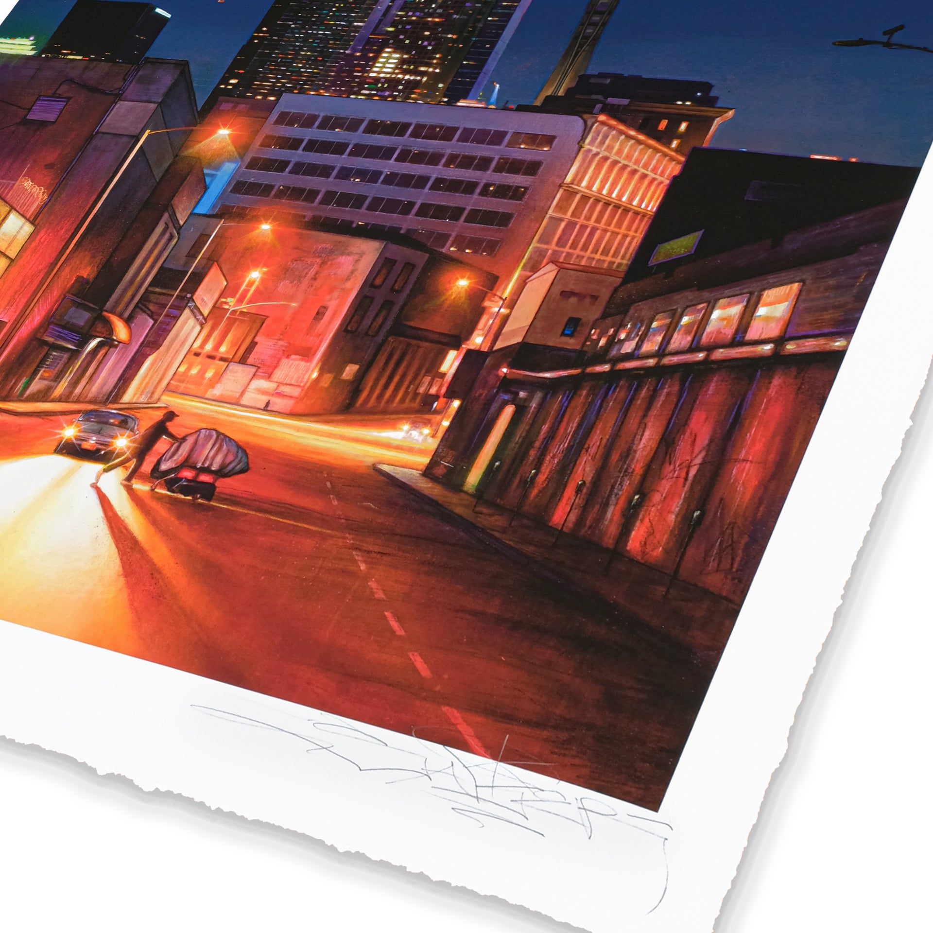SABER: In The Belly - City of Lost Angelz Print