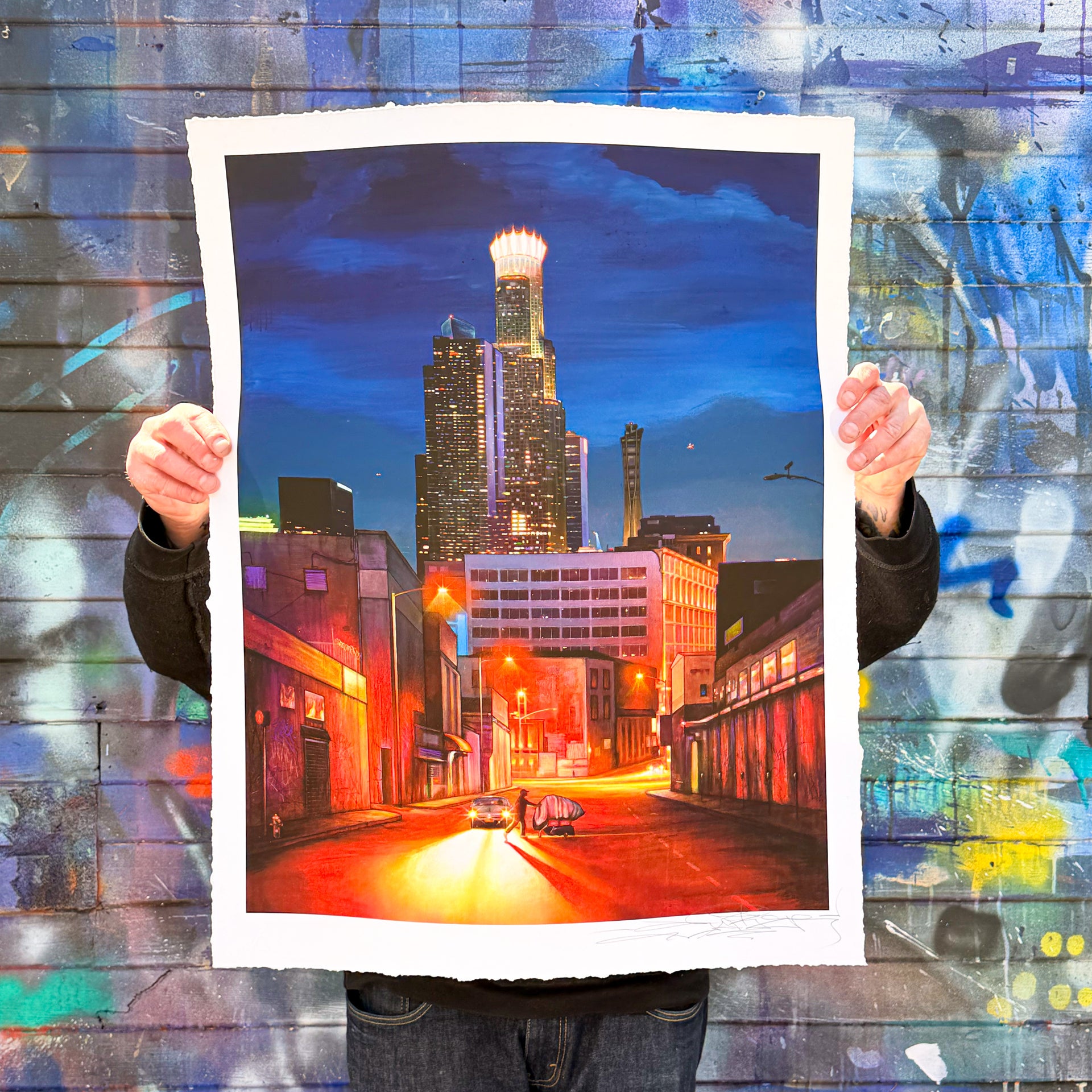 SABER: In The Belly - City of Lost Angelz Print