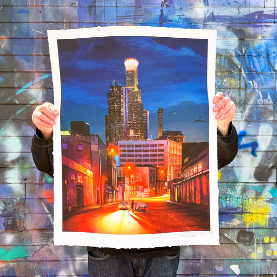 SABER: In The Belly - City of Lost Angelz Print