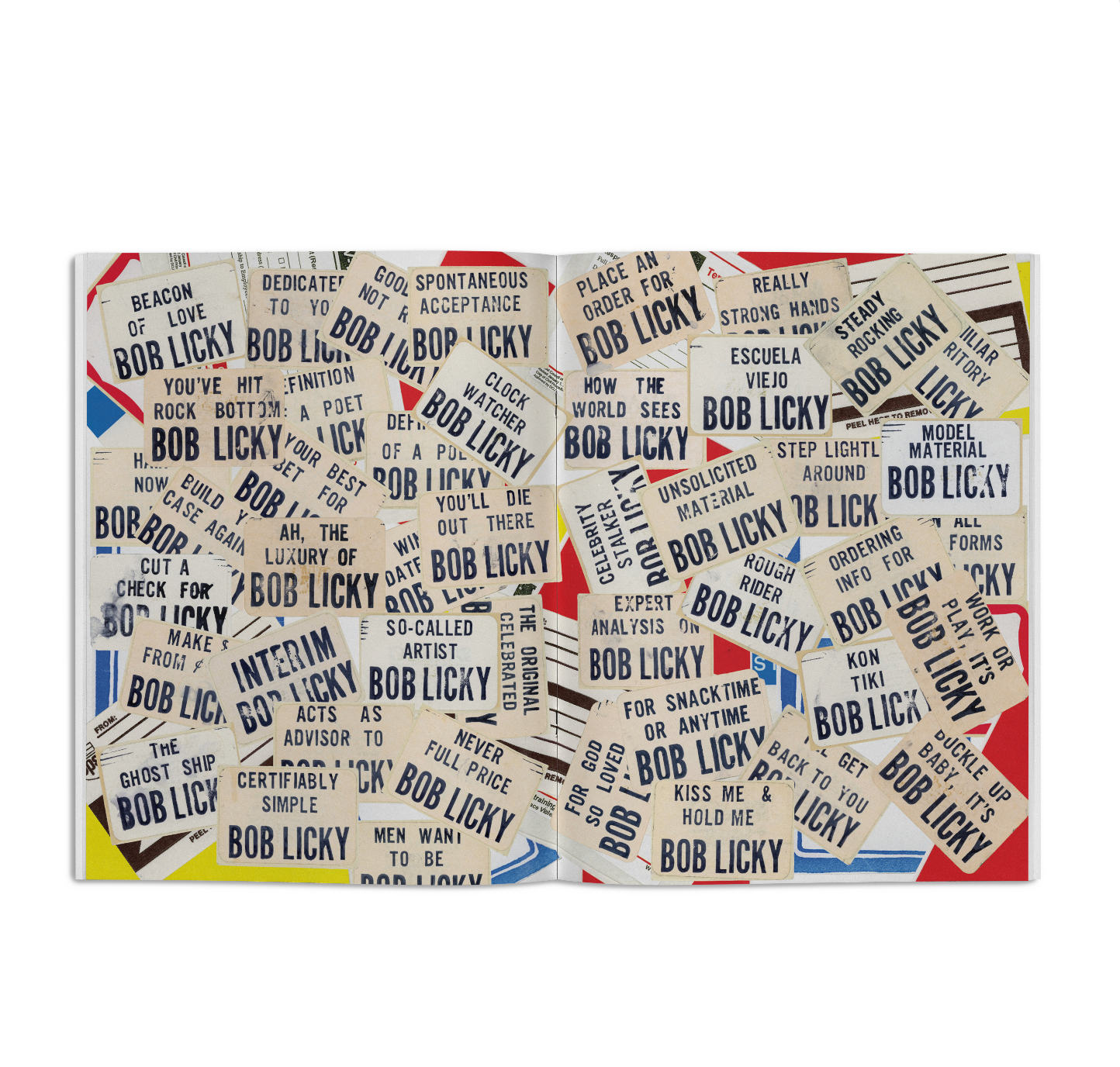 Dave Schubert: Graffiti Stickers From The Collection of Dave Schubert Zine