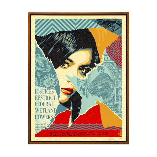 Shepard Fairey: Wetland Powers 4/6, 2023