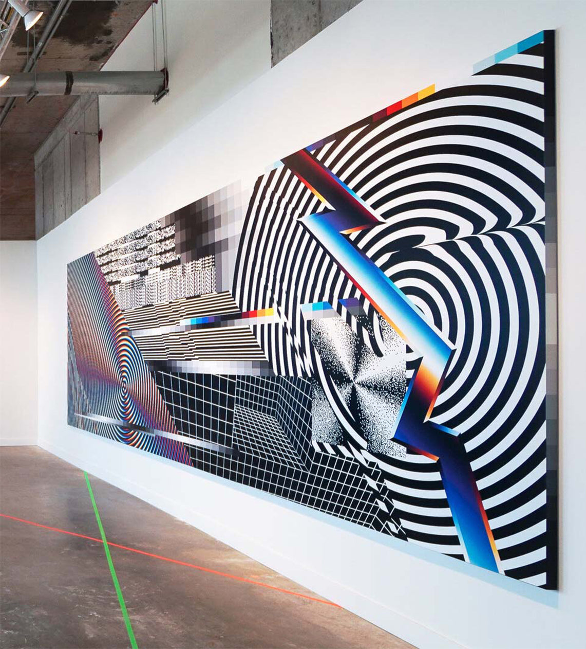 Felipe Pantone wall art